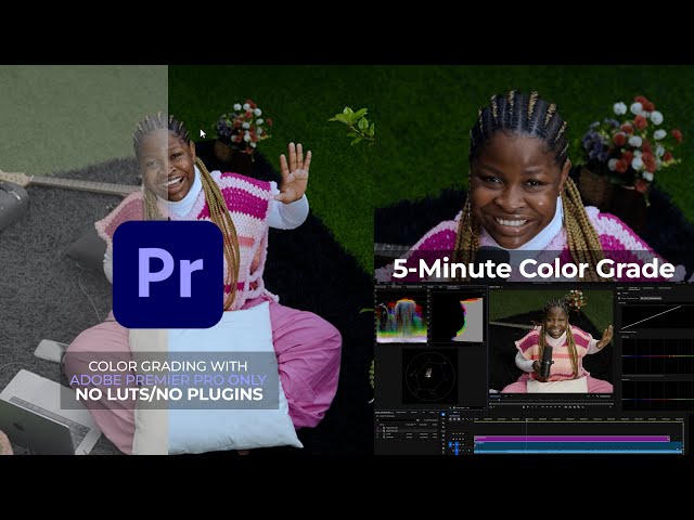 How to Color Grade a Music Visualizer in Just 5 Minutes | Premiere Pro