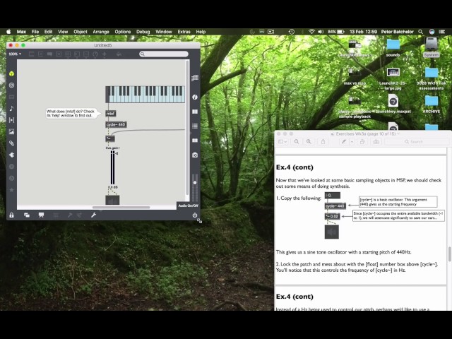 Max 7 Tutorials: 3.4 Basic Synthesis—introduction