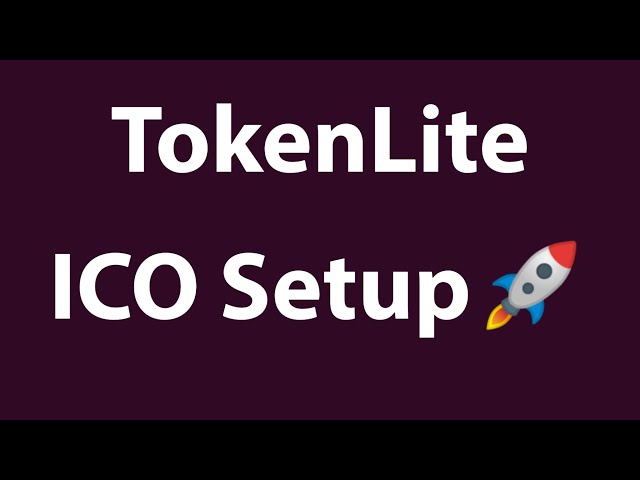 TokenLite ICO Complete Installation Service – Launch Your Crypto Token Platform Today!