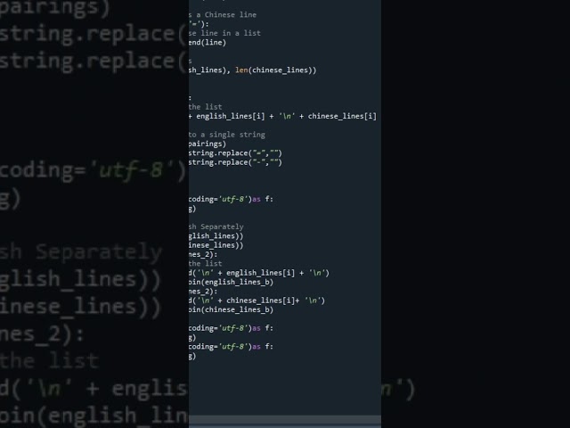 How to Compile Bilingual Subtitles with Python
