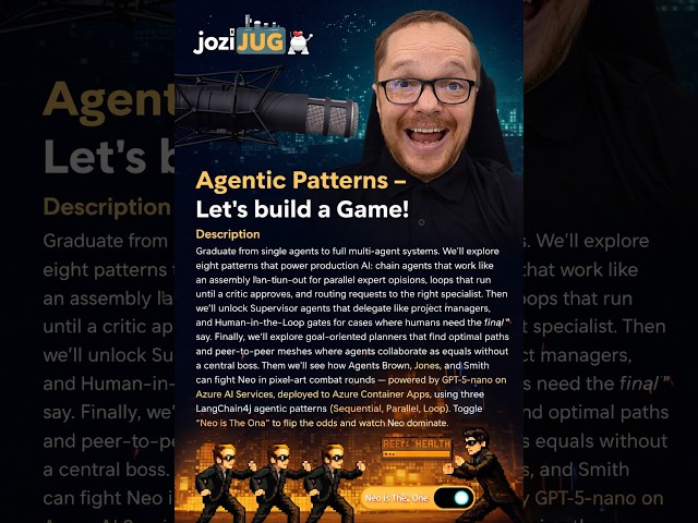 Rory Preddy - Agentic Patterns:  Let's build a Game!