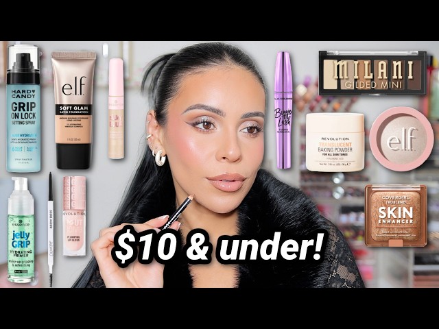 Nothing Over $10 😍 | Full Face Drugstore Makeup