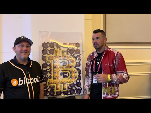 Transparent Artist at Bitcoin 2025: Disruptive Crypto Art, SpaceX Pieces & More