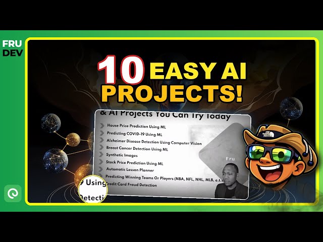 Data Science Projects for Beginners: 10 Easy Machine Learning & AI Ideas to Try Today