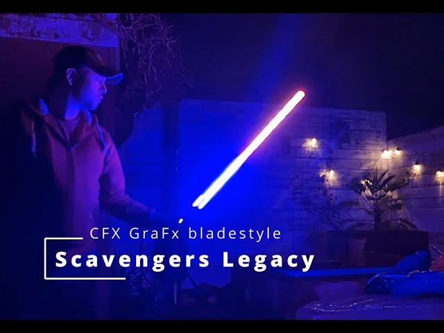 Crystal focus 10 (CFX) lightsaber GraFx bladestyle for soundfont Scavengers Legacy by JayDalorian!!!