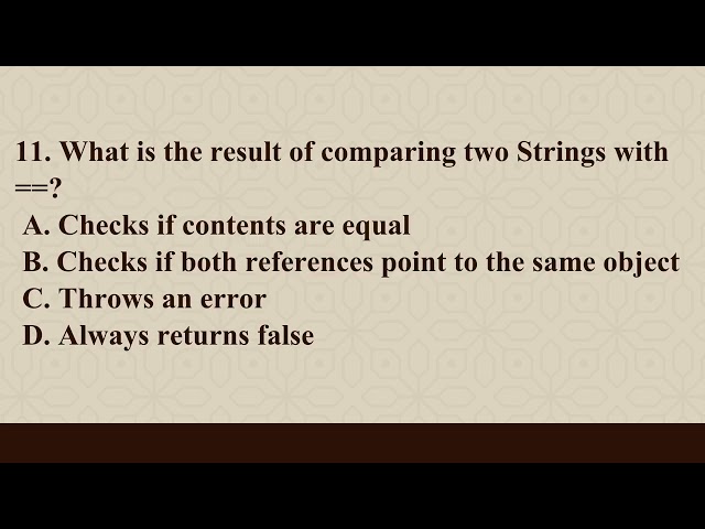 Declaring Classes in Java: The Building Blocks of Programs| Q1 Java L12 P2 | SMILE ROAD