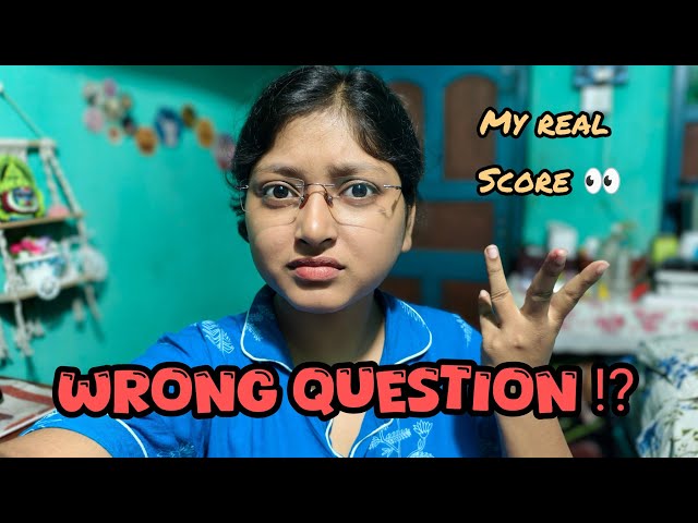 Miscellaneous Answer key is out ✅ My score.... #wbpsc #miscellaneous