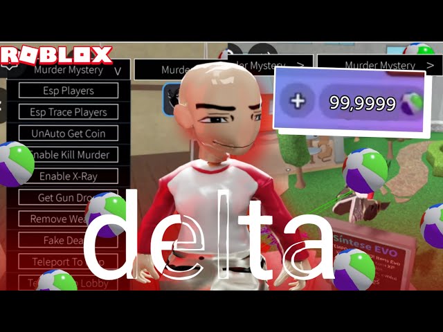 Como coloca o script de coletar moeda no MM2🔪 e mostrando como abaixa o delta 2025! 🔪| versão mobile