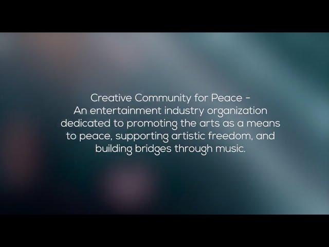 Creative Community for Peace - Who We Are