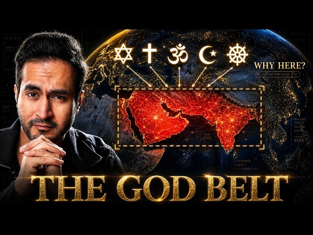 Why All Major Religions Come From Just 2 Regions