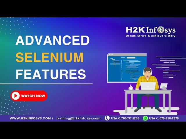 Advanced Selenium Features