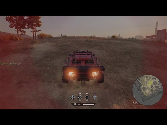 Crossout Ultimate Hermes Dunk-A-Ram-A Tricks