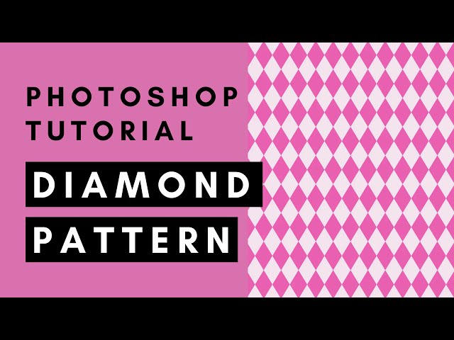 Diamond Pattern Design - Photoshop Tutorial