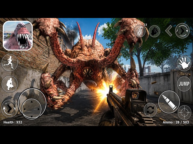 Zombie Monsters 4 - Fps Shooter Offline Gun Games _ Android GamePlay #7