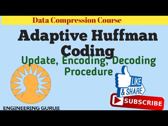 Adaptive Huffman Coding