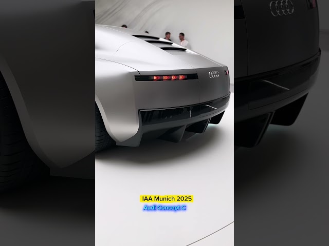 Audi Concept C at IAA 2025 Munich – Stunning Futuristic Design ✨🚘