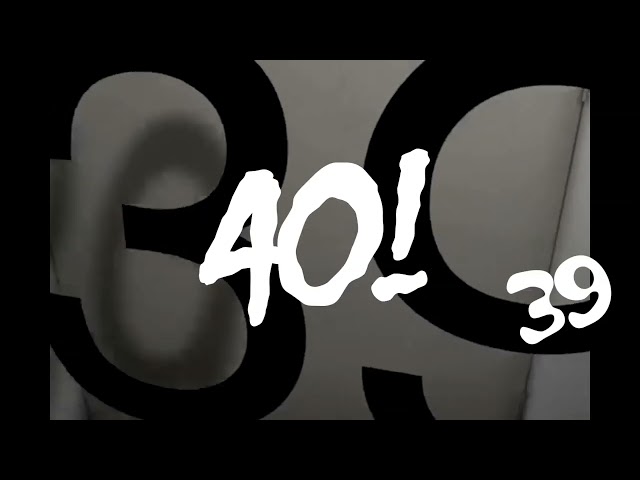60 Second Countdown But With Barney Error Fonts