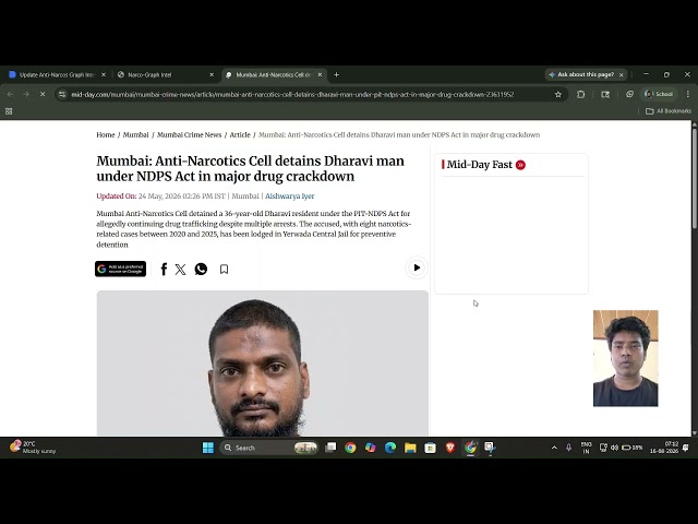 Anti Narcos Graph Intel video