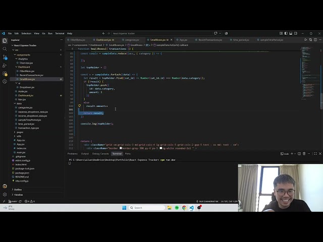 day 24 learning react and tailwind web app until I know what I am doing. study, code, chill