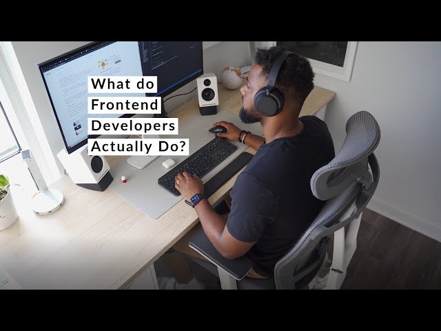 What does a Frontend Developer Actually Do?