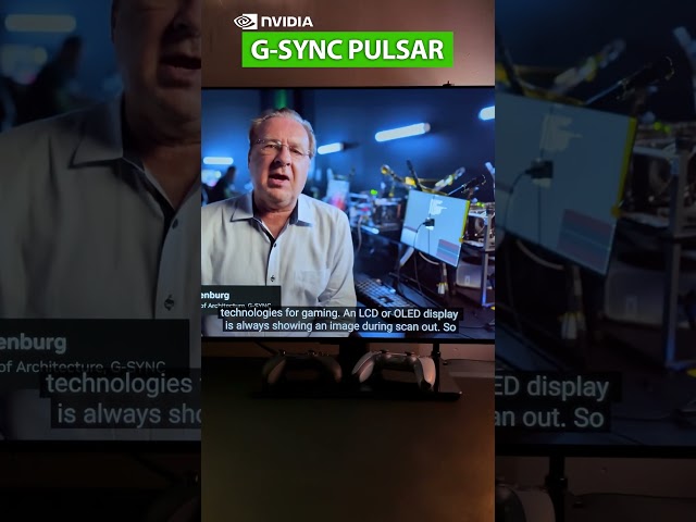NVIDIA Pulsar is a Cheat Code for Motion Clarity 🎯 #nvidiapulsar #gsync #gaming #tech #ces2026