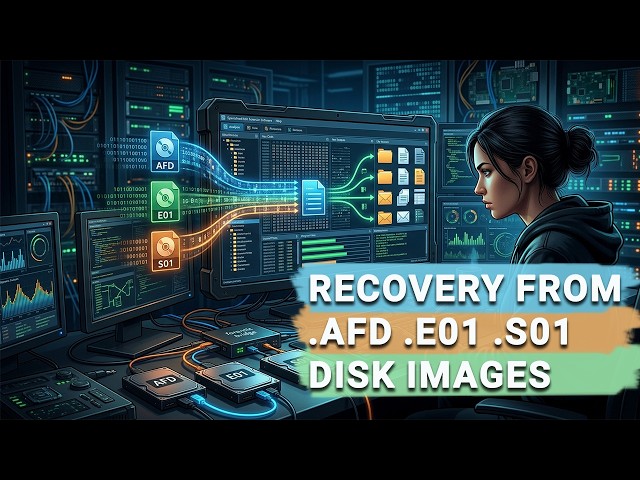 Forensic Data Recovery from AFD, E01, S01 Disk Images