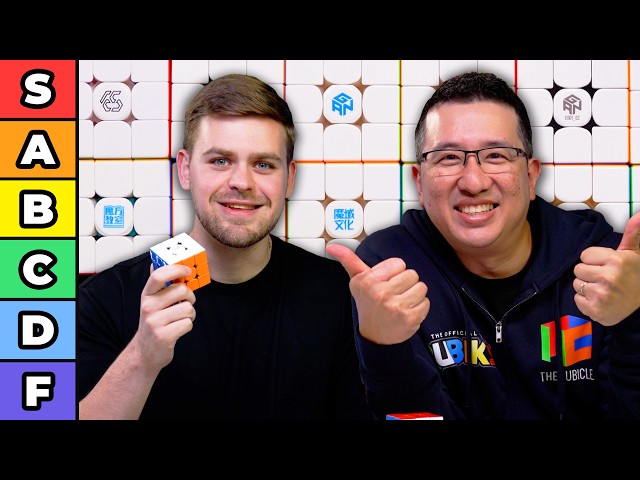 2026 3x3 Speed Cube Tier List - with Brandon True and Tingman!