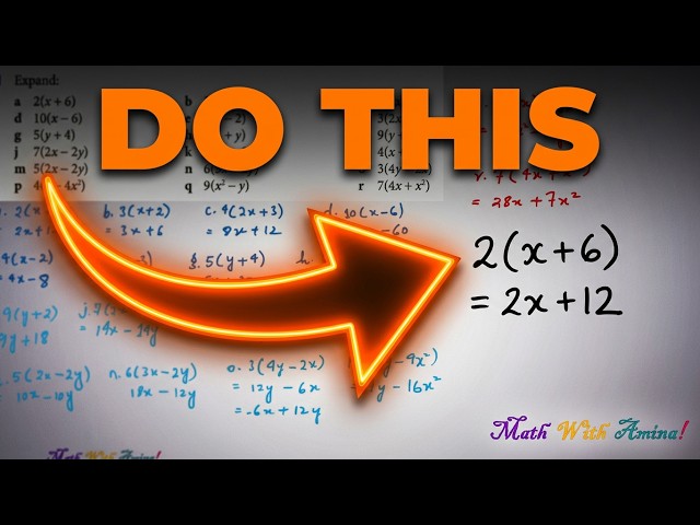 Expanding Brackets IGCSE Math EXE2 5Q1