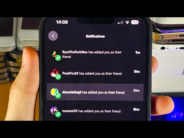 ANY iPhone How To Accept Friend Request on Minecraft!