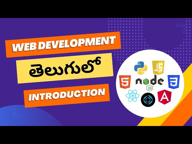 How to start web development in telugu | Web development full course in telugu | Web development
