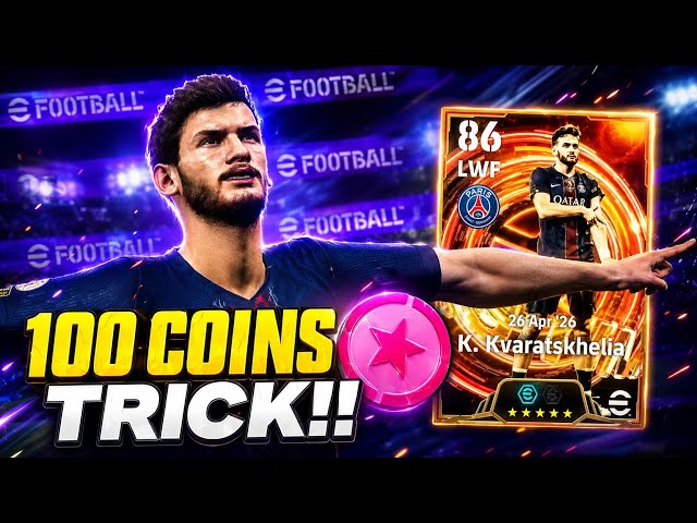 Secret TRICK to Pull BigTime Kvaratskhelia! 🔥 UCL Pack Trick eFootball 2026