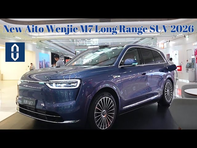 The Aito Wenjie M7 Long-Range SUV 2026 and its All-Electric Versions Will Be Launched on Sept.23rd.