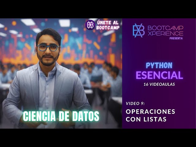 Python Esencial #09 - Operaciones con listas