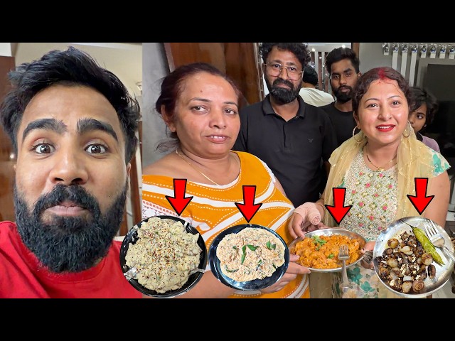 Make new dish challenge with family