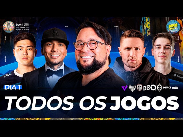 GAIMIN GLADIATOR X BETBOOM - IEM COLOGNE MAJOR 2026 STAGE 1 (DIA 01) - AO VIVO !social !furia !sorte