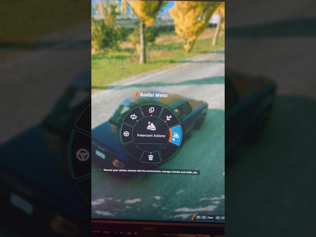 HOW to Open the Radial MENU in BeamNG.Drive