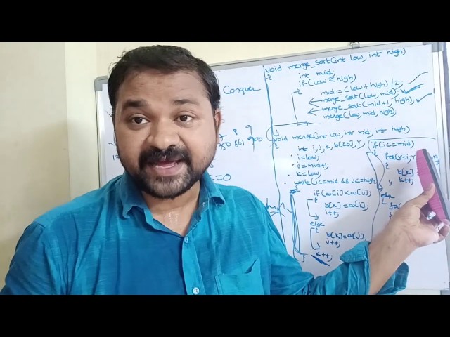 merge sort algorithm|merge sort algorithm with example|merge sort program