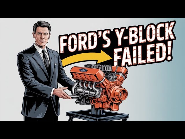 Why Ford’s Y-Block FAILED in the America’s Muscle Car Era!
