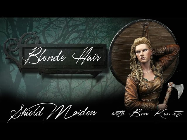 Nuts Planet Shield Maiden - Part 5 - How to paint Blonde Hair