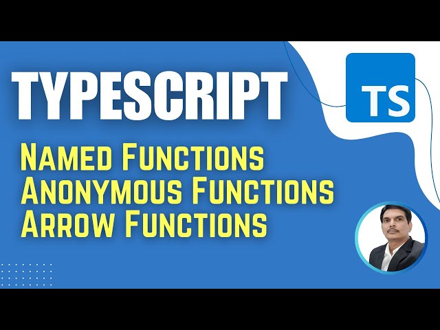 TypeScript for Playwright | Functions in TypeScript Part-1 (Session 7)
