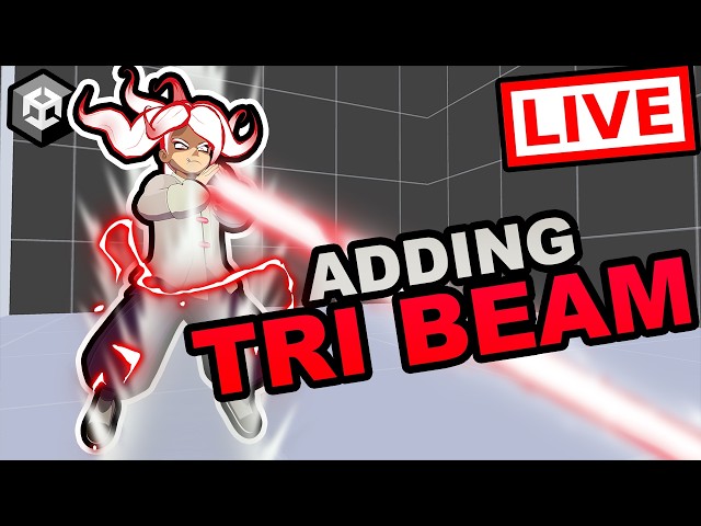 Stealing Tien's TRI BEAM For My Game | Ball Busters Dev Stream
