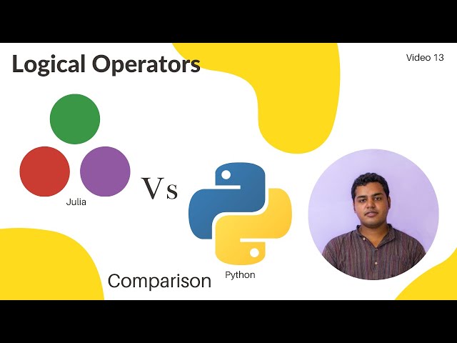 How Julia logical operators are different from Python?