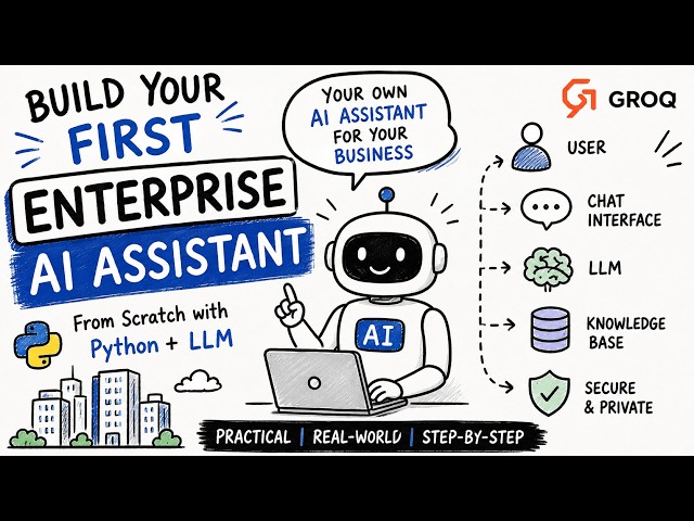 Build Your First Enterprise AI Assistant 🚀 | From Scratch with Python + LLM
