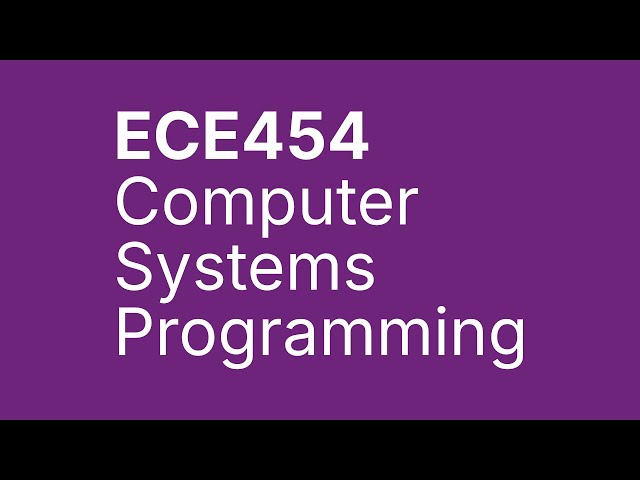 7. "Memory Hierarchy" 2024 Fall ECE344 Section 1 (University of Toronto)