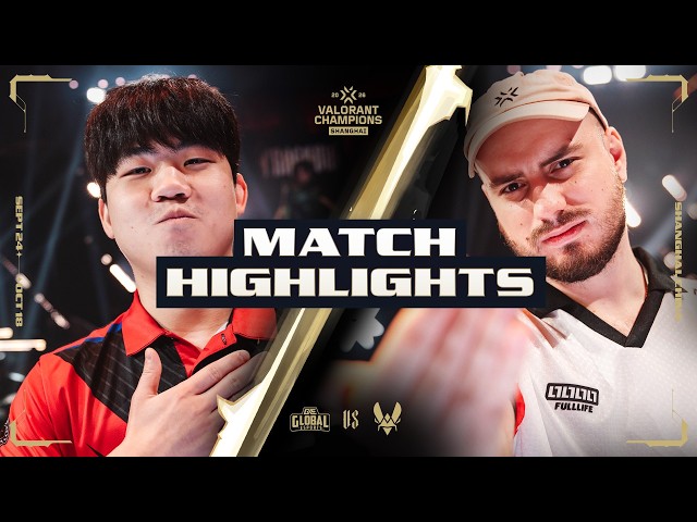 GE vs. VIT | MATCH HIGHLIGHTS | VALORANT Champions Shanghai - Group Stage