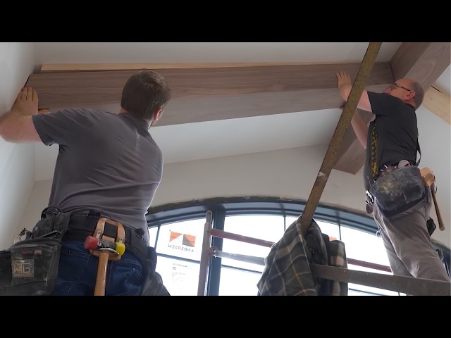 Before You Install Ceiling Beams, Watch This!