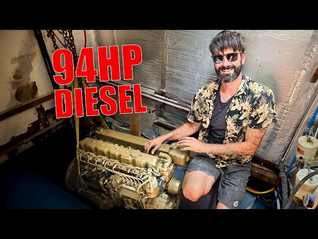 Installing a New Engine in my Free Sailboat