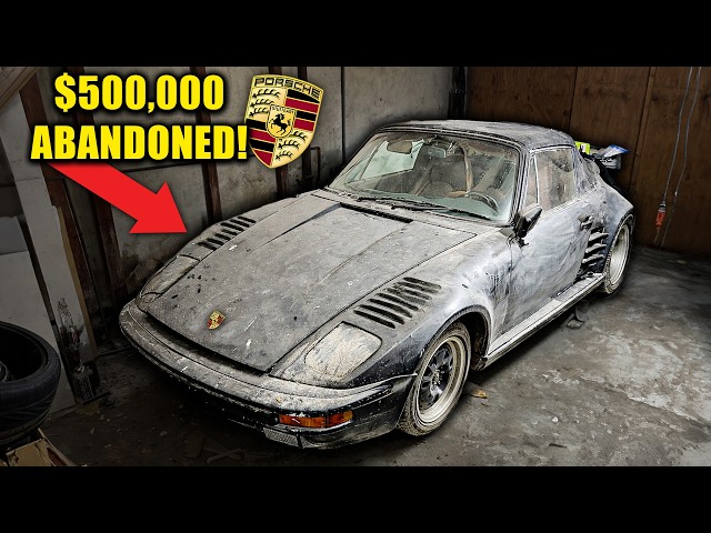 Abandoned Supercar: Porsche 930 Turbo | First Wash in 30 Years! | Car Detailing Restoration