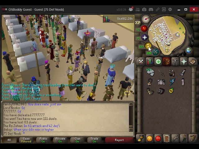 OSRS || Staking session. Little do they know i make bank